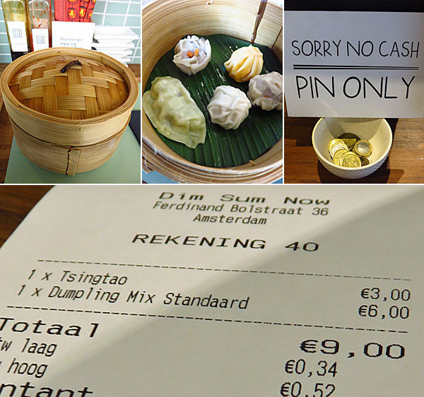 Onde comer em Amsterdã: Dim Sum Now