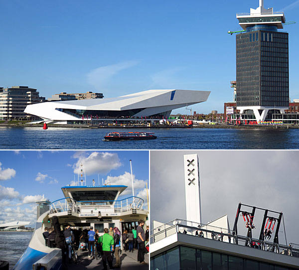 O que fazer em Amsterdã: Eye Filmmuseum e A'dam Lookout