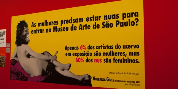 Guerrilla Girls questionam Masp