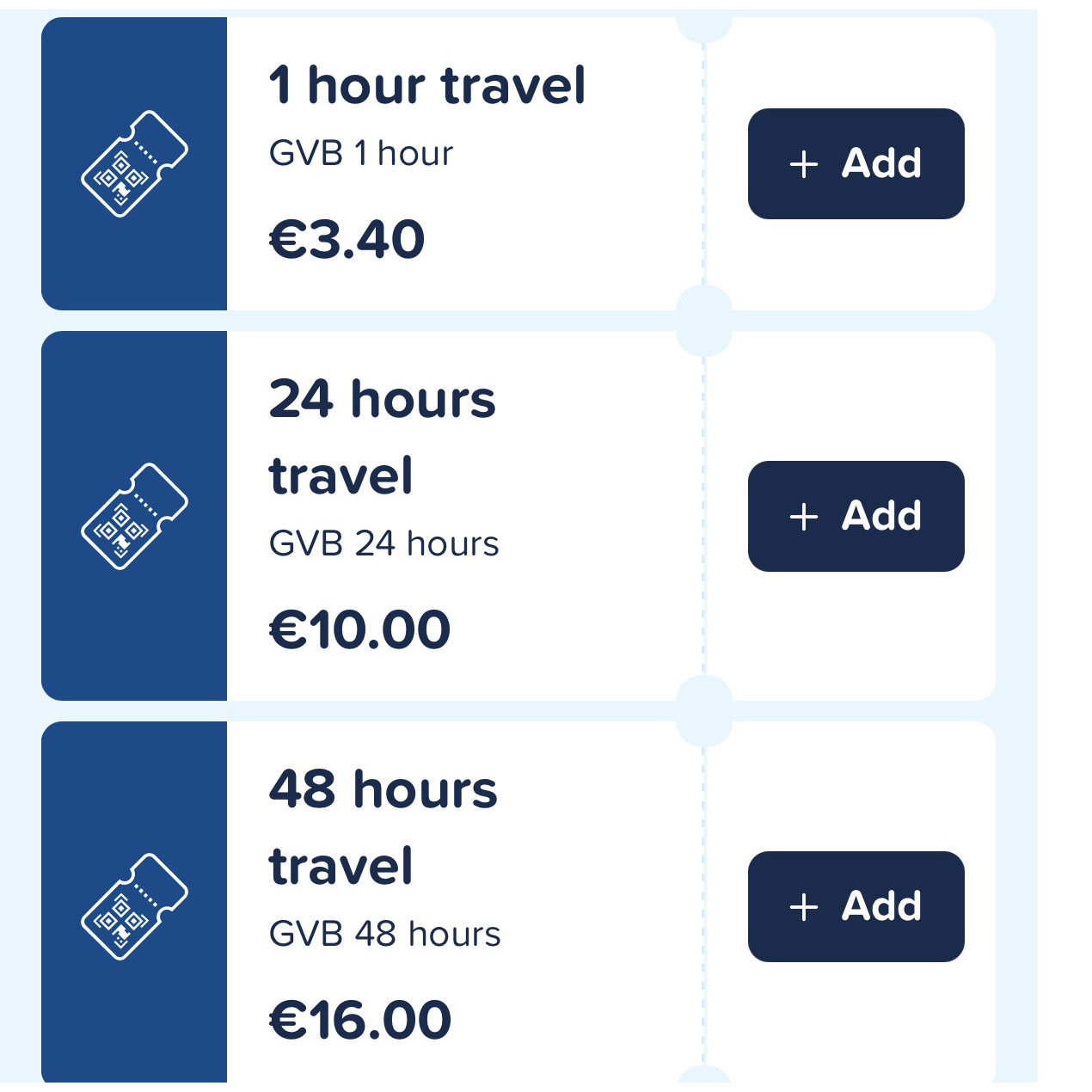 Amsterdã: qual o melhor passe de transporte e como usar bonde e metrô 10 Passes de transporte Amsterdã