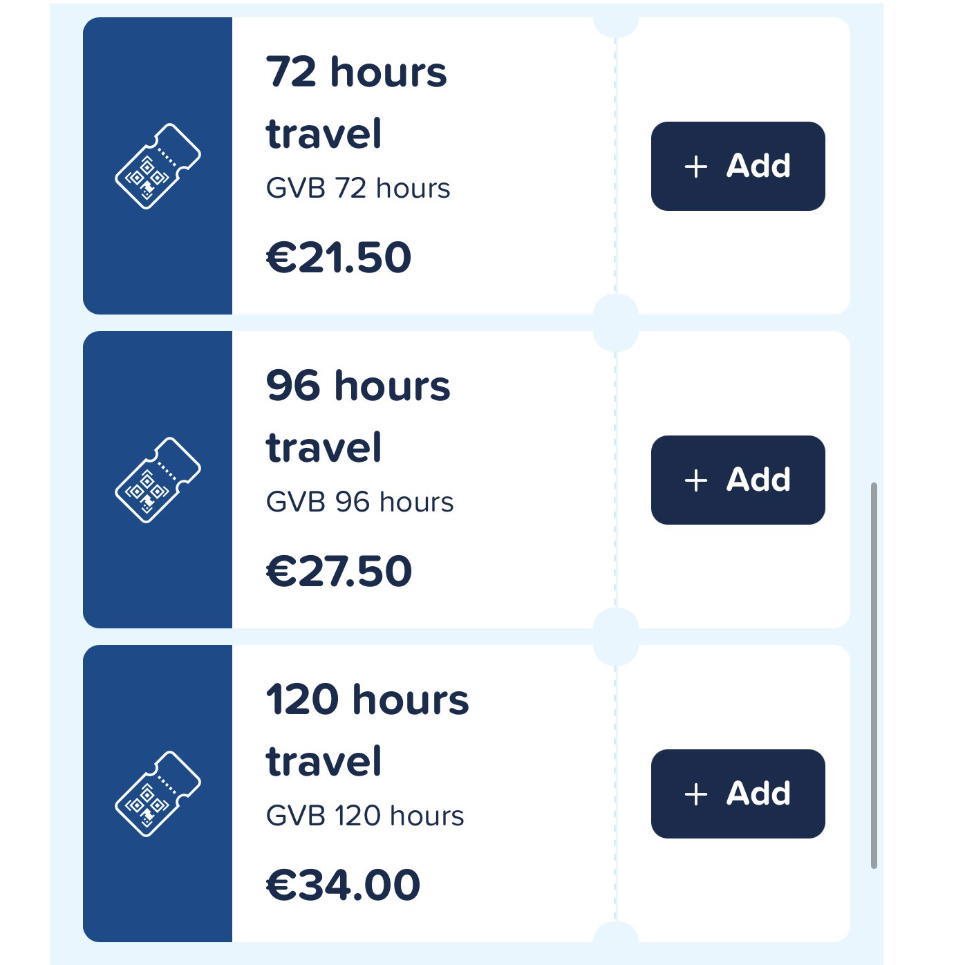 Amsterdã: qual o melhor passe de transporte e como usar bonde e metrô 11 Passes de transporte Amsterdã