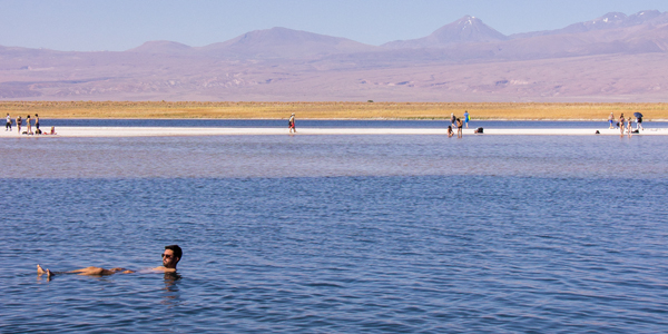 laguna piedra passeio laguna cejar