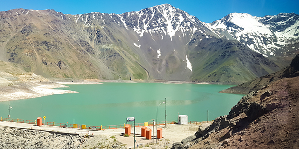 embalse el yeso cajon del maipo