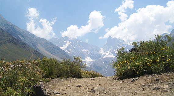 monumento el morado cajon del maipo