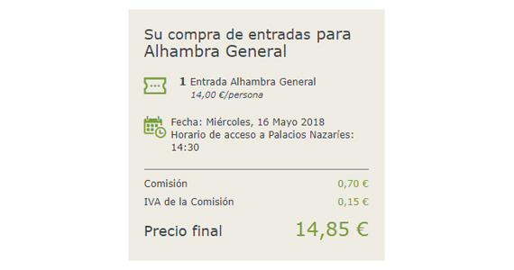 alhambra dica como comprar