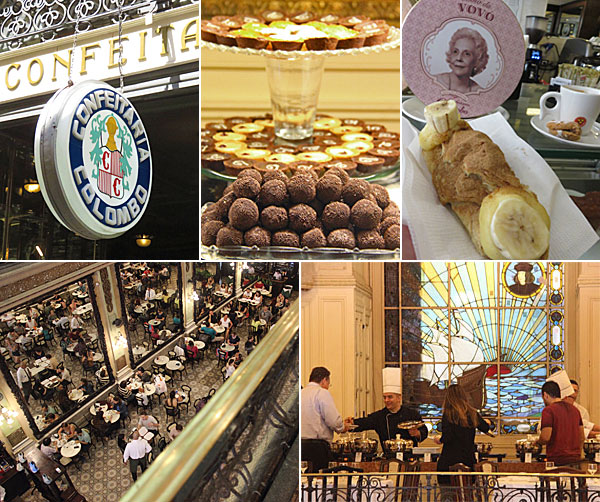 Rio de Janeiro: passeios no Centro - Confeitaria Colombo