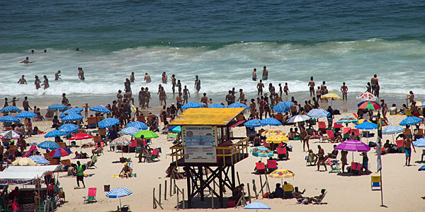 Rio de Janeiro praias: segurança