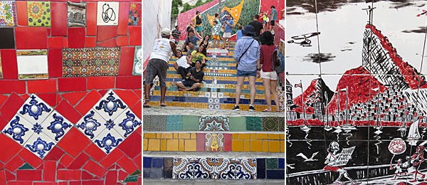 Rio de Janeiro: passeios no Centro - Escadaria Selarón