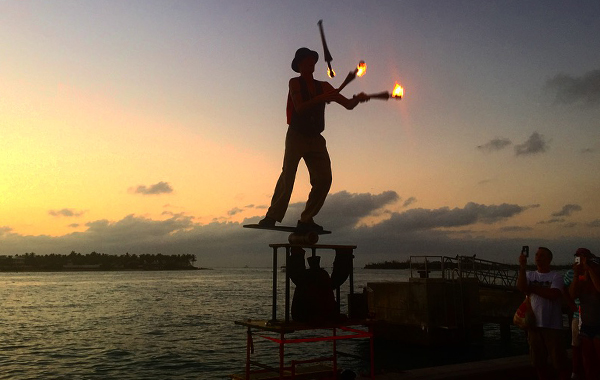 por do sol mallory square