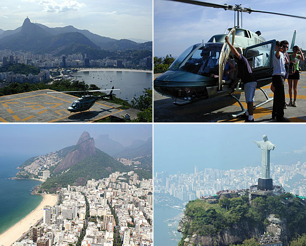 Rio de Janeiro: passeios na Zona Sul - Sobrevôo de helicóptero