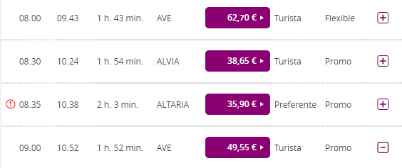 renfe dicas como comprar passagem de trem