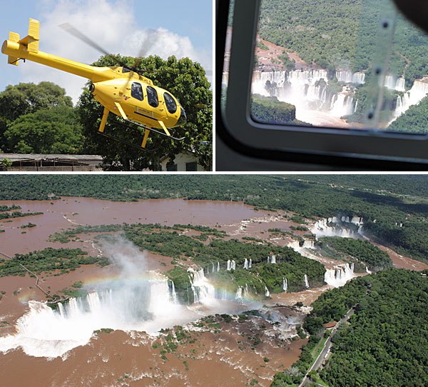 O que fazer em Foz do Iguaçu: sobrevoo de helicóptero
