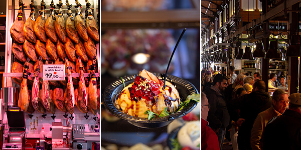 Onde comer em Madri: Mercado de San Miguel