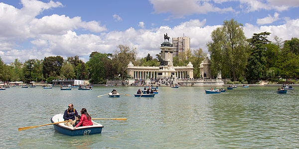 parque del retiro madri