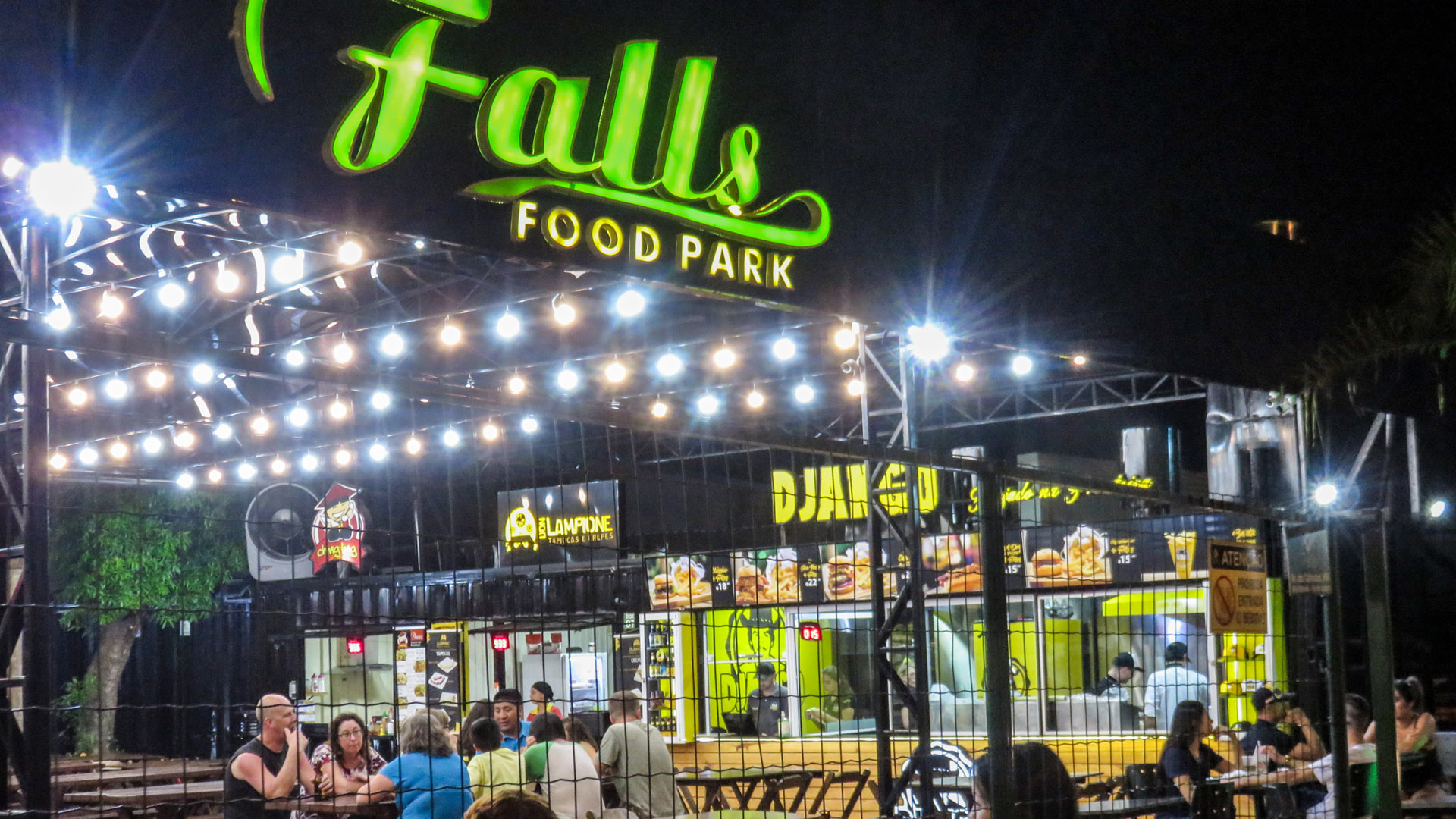 Onde comer em Foz do Iguaçu - FAlls Food Park Foz do Iguaçu