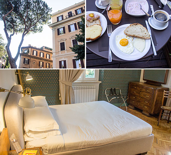 Roma roteiro 3 dias: hotel em Trastevere