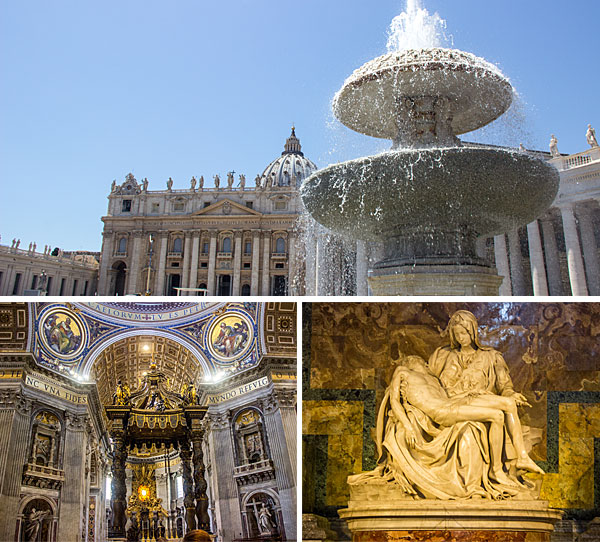 Roma roteiro 3 dias: Basílica de São Pedro