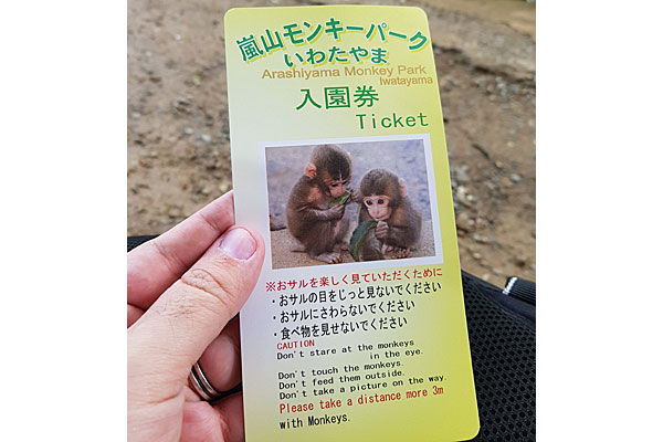 Roteiro Kyoto: Parque dos Macacos