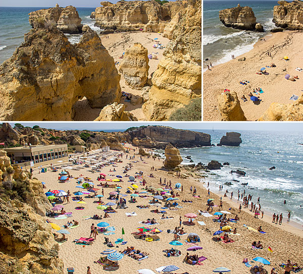 Algarve o que fazer: praia de São Rafael, Albufeira