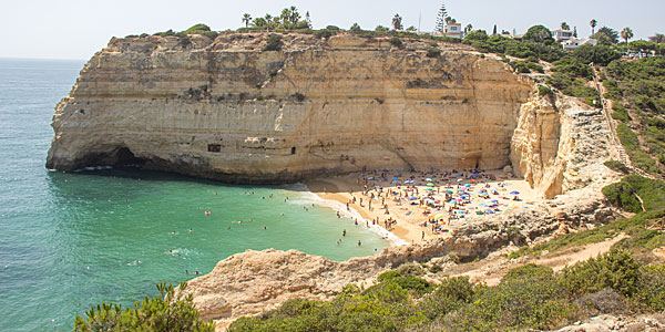 Algarve o que fazer: Praia do Carvalho