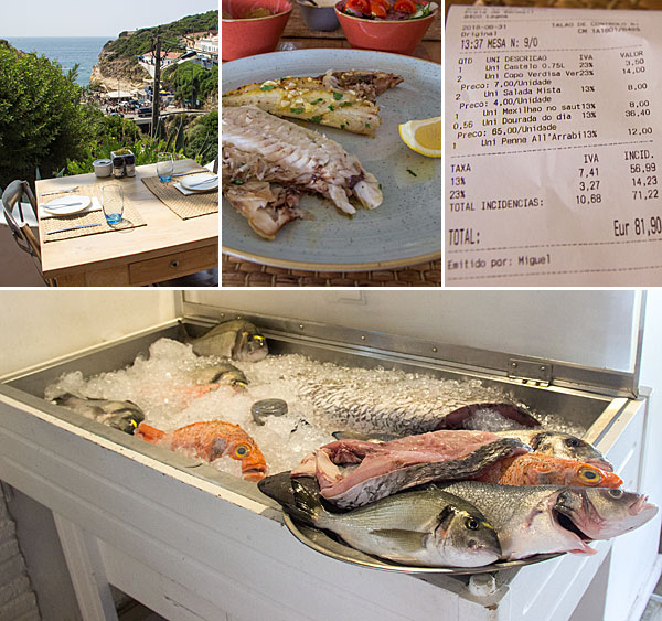 Algarve onde comer: restaurante O Pescador