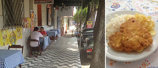 Manaus onde comer: Calçada Alta