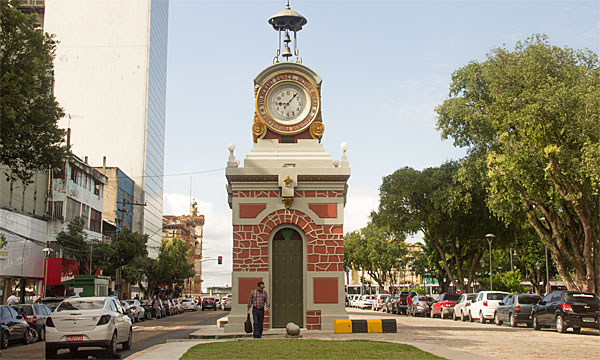 Manaus o que fazer Relógio Municipal