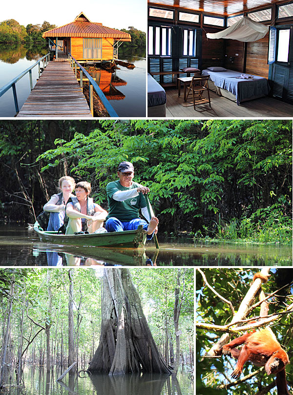 Hotéis de selva: Pousada Uacari