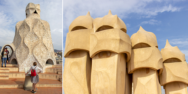 La Pedrera, Casa Milà, em Barcelona