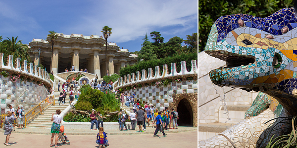 Park Güell em Barcelona