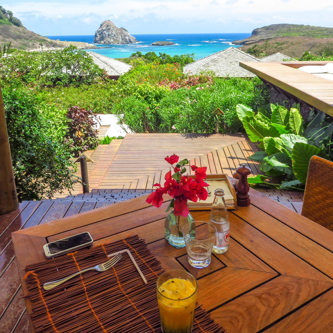 Onde comer em Fernando de Noronha: restaurante da Pousada Maravilha