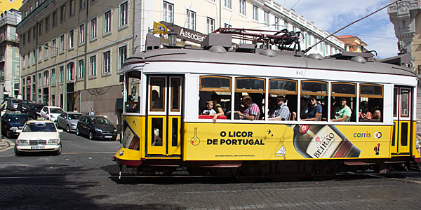 Lisboa como se deslocar: bonde electrico
