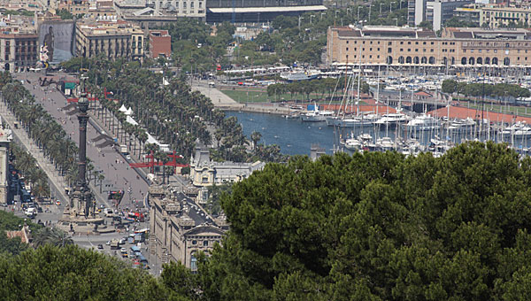 Vista desde Montjuic