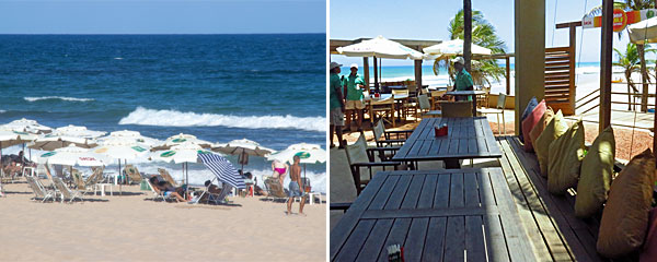 Salvador praias: Barraca do Lôro Stella Maris