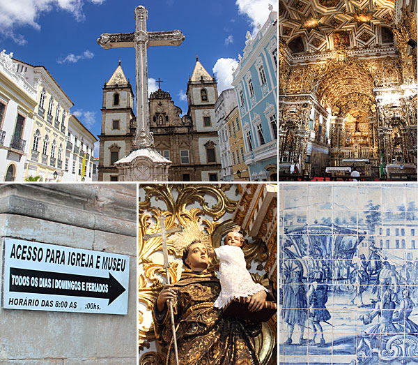 Salvador o que fazer: igreja de São Francisco