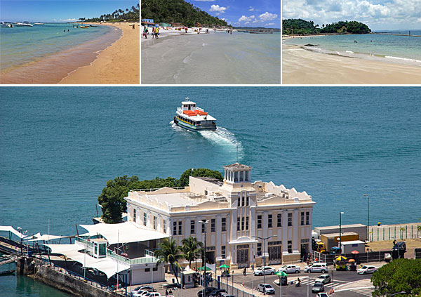 Praias Salvador: ilhas