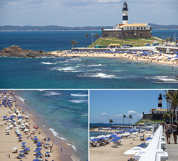 Salvador praias: Farol da Barra