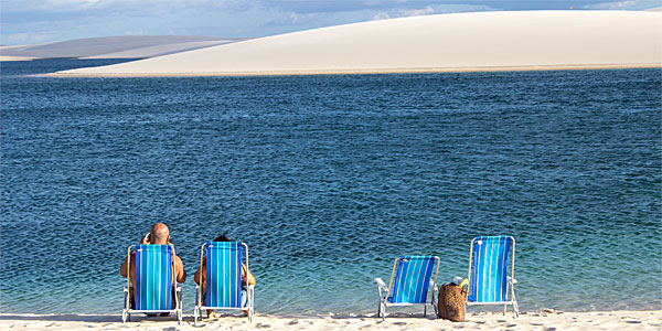 Lençóis Maranhenses o que fazer: Lagoa das Andorinhas, Santo Amaro