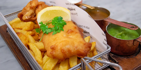 Londres onde comer: fish and chips