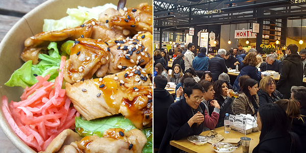 Chirashi Bowl no Old Spitalfields Market 