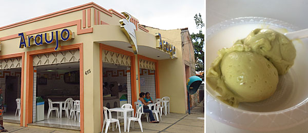 Onde comer Parnaíba: Sorveteria Araújo