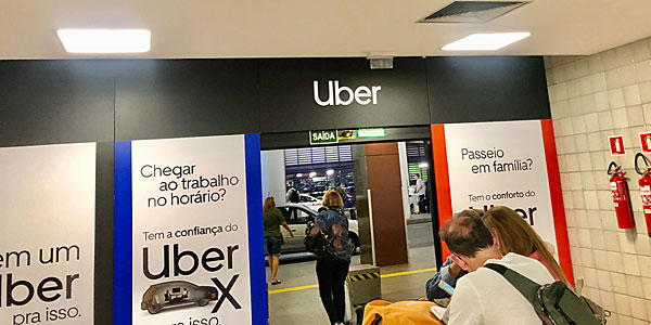 Aeroporto de Salvador: Uber