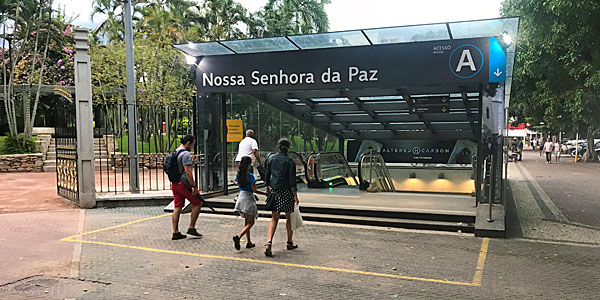 Rio de Janeiro hotéis perto do metrô