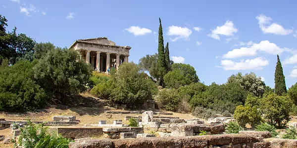 atenas agora antiga templo de hefesto