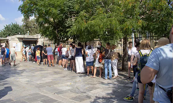 atenas fila acrópole