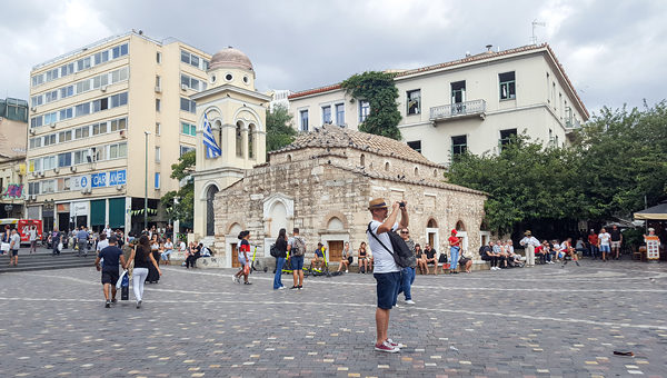 O que fazer em Atenas Praça Monastiraki