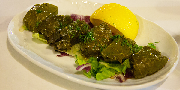 Comida grega: dolmades