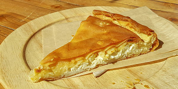 Comida grega: tiropita