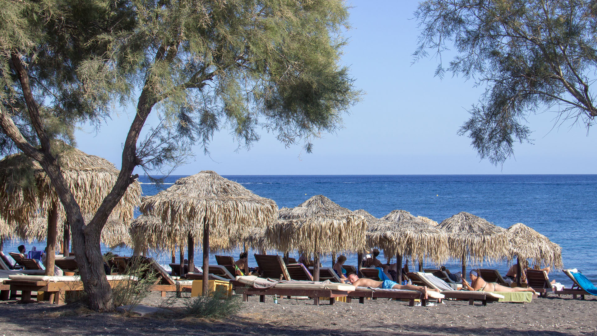 Praias em Santorini: Agios Giorgios