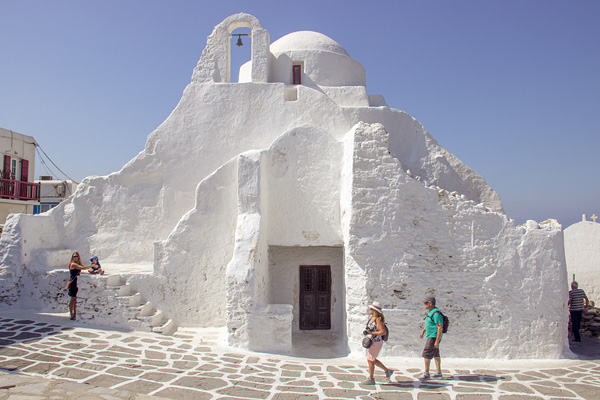 mykonos igreja panagia paraportiani